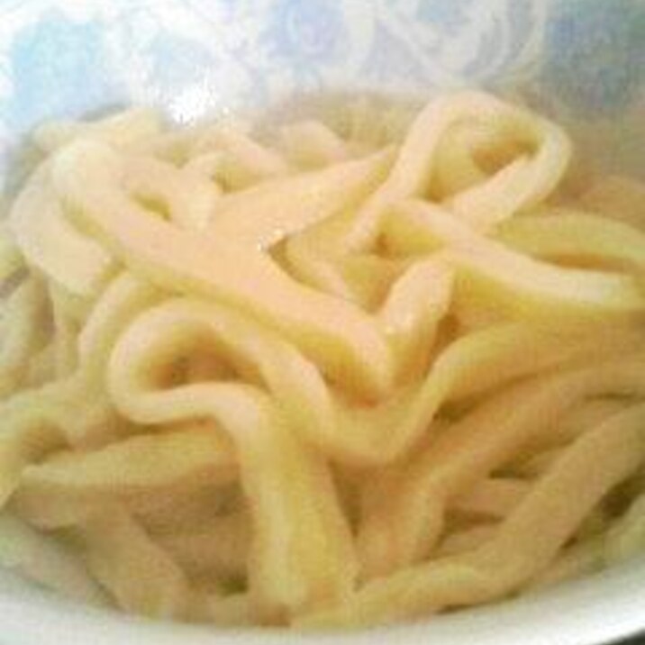 簡単　うどんの麺